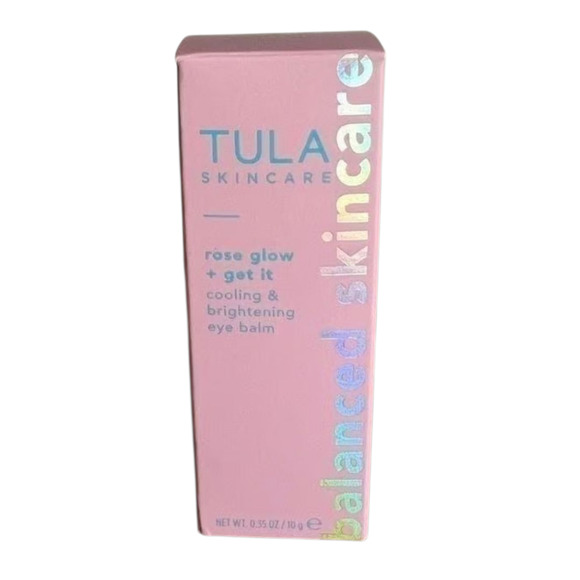 Tula Skincare rose glow + get it cooling & brightening eye balm 10g - Picture 1 of 2